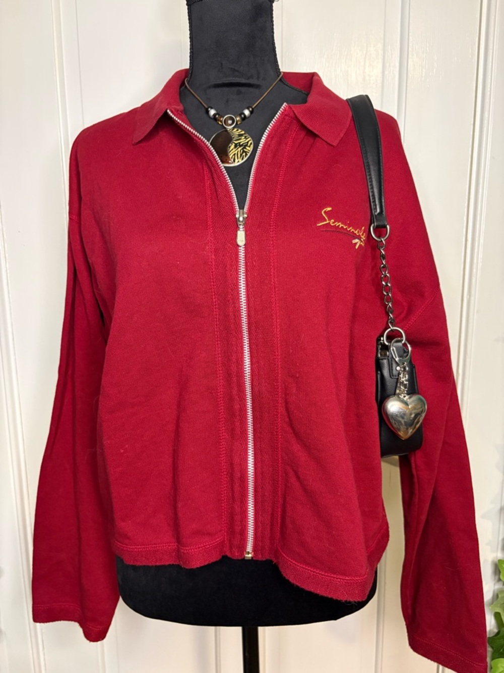 Vintage Camp David Red Jacket